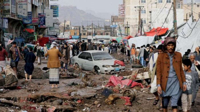 «الإرهابية» تهدد بوقف أنشطة المنظمات الإنسانية ويتنصل من تقديم العون والمساعدة