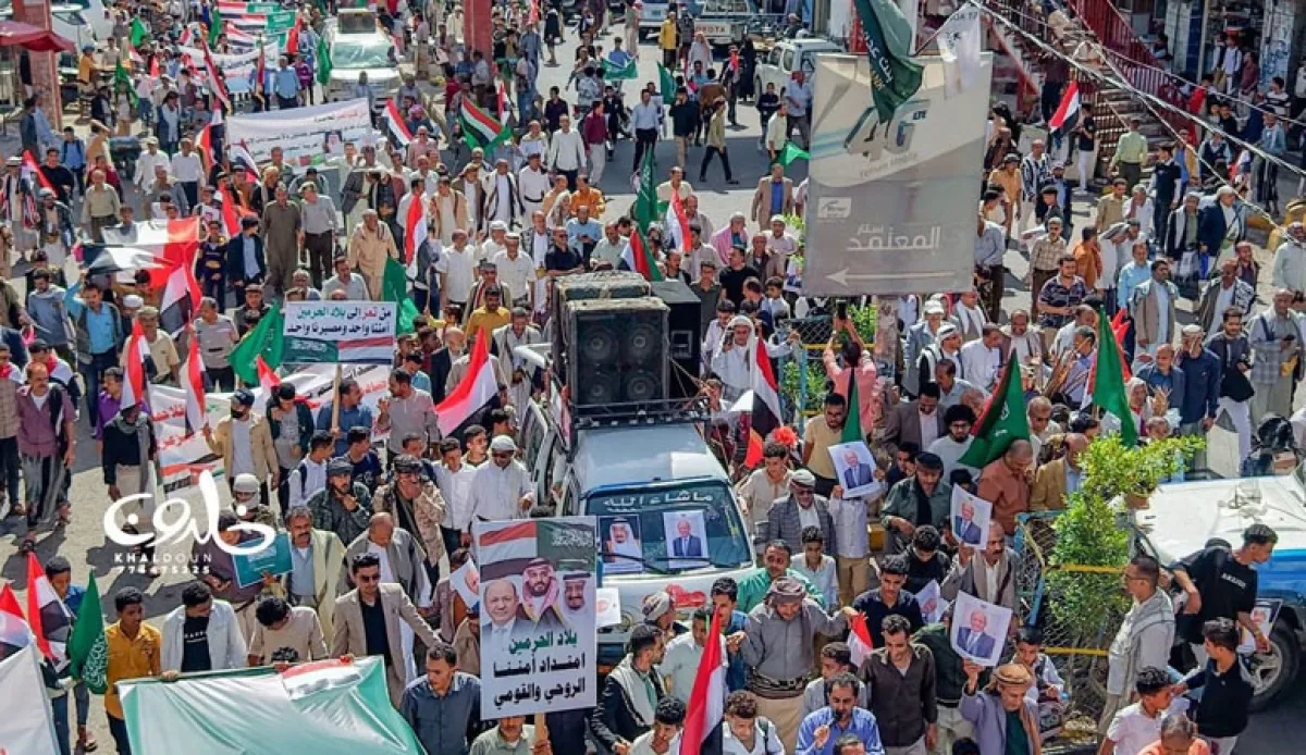 السبت.. مظاهرات يمنية تنديدًا بالعدوان الإيراني على دول الخليج والأردن