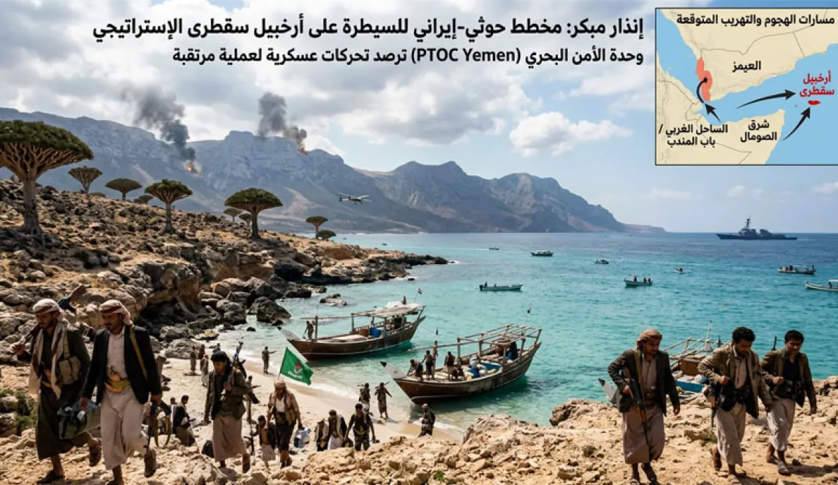 وحدة الأمن البحري ترصد تحركات عسكرية للحوثيين للترتيب لعملية تستهدف أرخبيل سقطرى