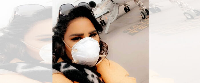 الفنانة أحلام تتطوع للحصول على لقاح تجريبي