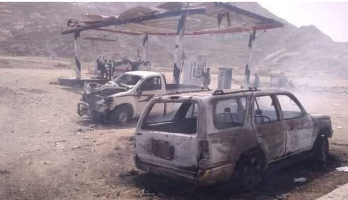 «الإرهابية» تستهدف وادي بالحارث في شبوة بصاروخ باليستي