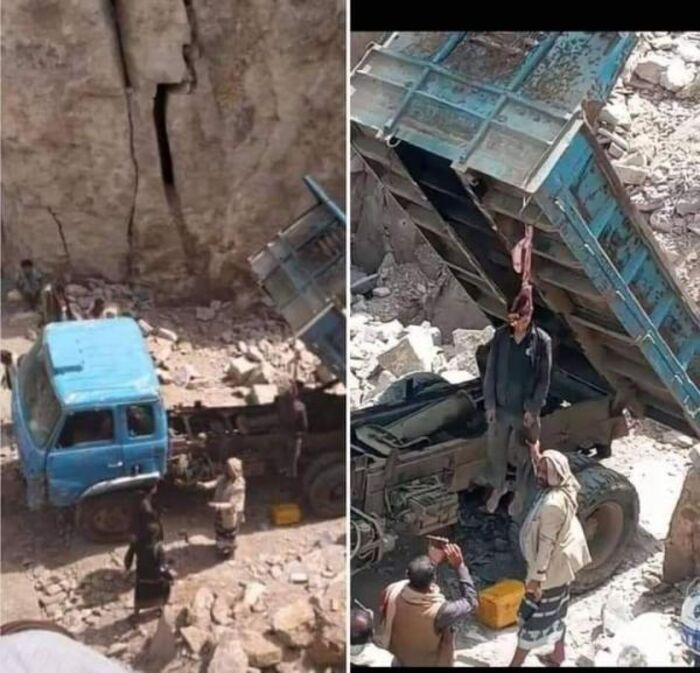 مليشيا الحوثي تعدم مواطنًا في إب وتعلق جثته فوق شاحنته لرفضه دفع الإتاوات