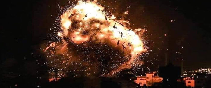 جرحى في غارات إسرائيلية على غزة