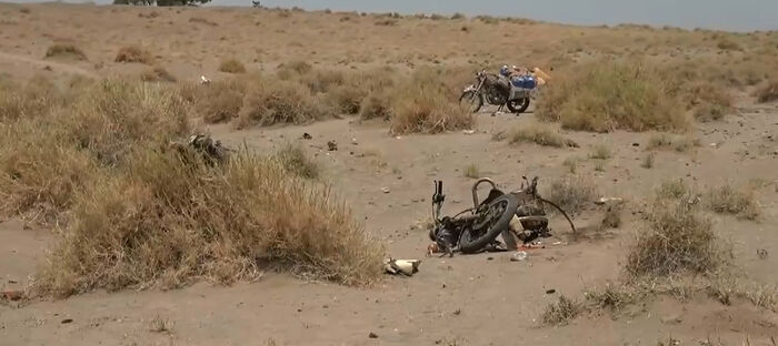 استشهاد مواطن واعطاب دراجته بانفجار لغم حوثي في الجبلية غربي اليمن