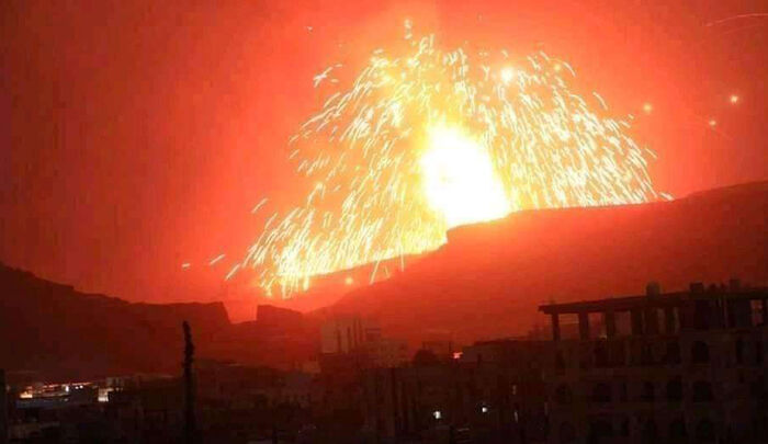 مصادر: مقتل قيادات حوثية بغارة جوية استهدفت الكلية الحربية في الحديدة