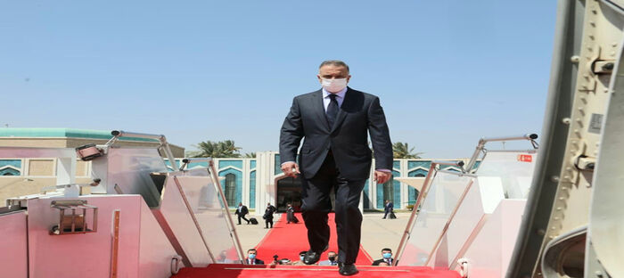 رئيس وزراء العراقي يغادر بغداد متجهاً إلى طهران