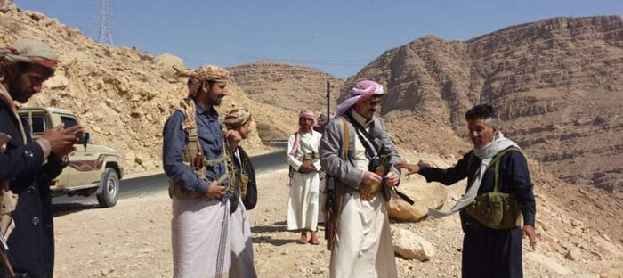 الشيخ ياسر العواضي يدعو قبيلته للتحرك لدعم جبهة مأرب