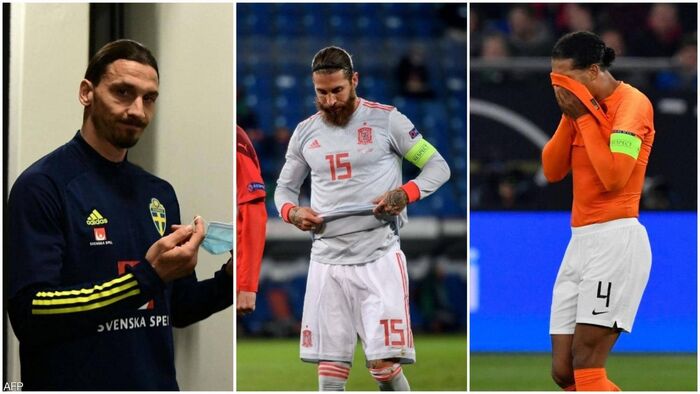 10 نجوم «سوبرستار» لن نراهم في بطولة أمم أوروبا