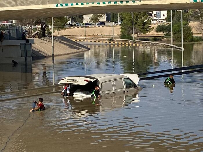 فيضانات ليبيا.. مصرع 94 فردا من قوات الشرق خلال عمليات الإنقاذ