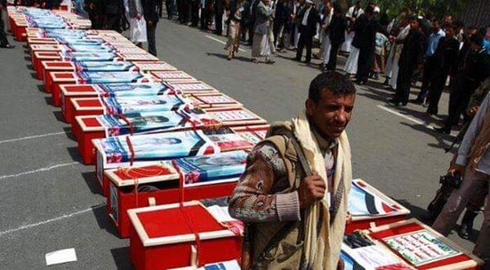 مليشيا الحوثي دفنت جثامين 780 قتيلاً بينهم 346 قياديا خلال فبراير