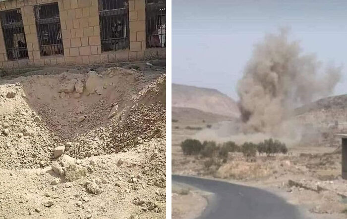 البيضاء.. «الإرهابية» تقصف مناطق سكنية بالصواريخ البالستية والطيران المسير