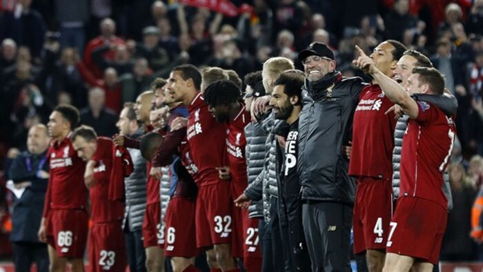 ‏ليفربول يتوج بطلاً للدوري الإنجليزي الممتاز للمرة الأولى منذ 1990