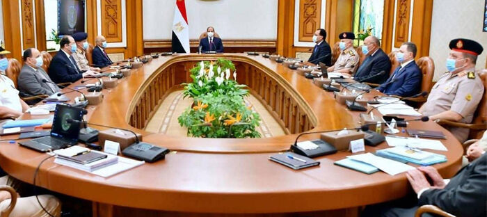 مجلس الدفاع الوطني المصري: سنواصل دعم ليبيا ومساعدة شعبها
