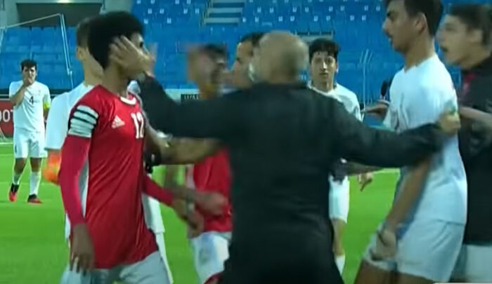 أول رد فعل للاتحاد السوري على واقعة صفع المدرب لؤي عثمان للاعب يمني